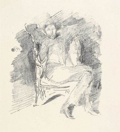 Feuerlicht - Joseph Pennell, Nr. 1, 1896 von James Abbott McNeill Whistler